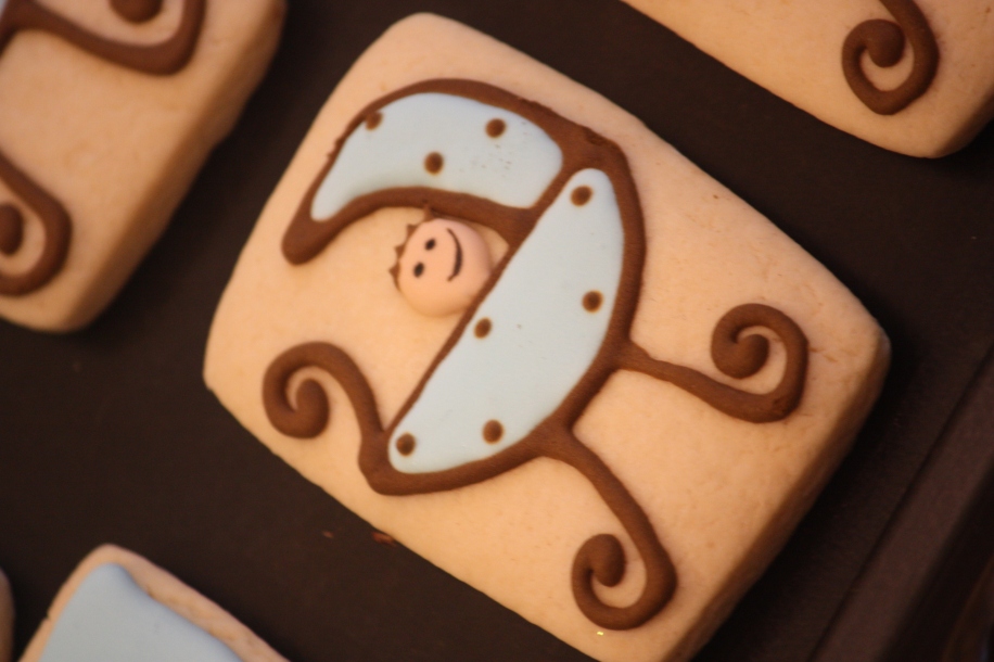 Baby Carriage Cookie