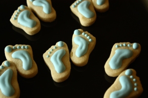 Baby Feet Cookies
