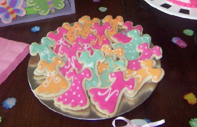 Personalized Dress Cookies